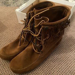 Minnetonka booties